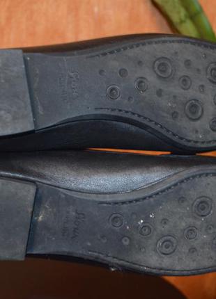 37-38 р. кожаные туфли мокасины sioux6 фото
