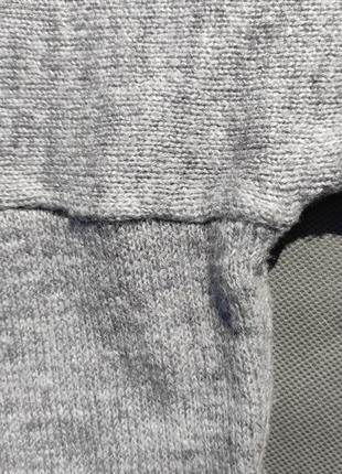 Новый оверсайз свитер со спущеным плечом размер uk 12-144 фото
