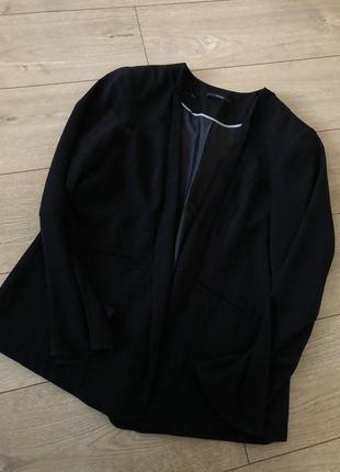 Класичний чорний піджак / жакет / піджак1 фото