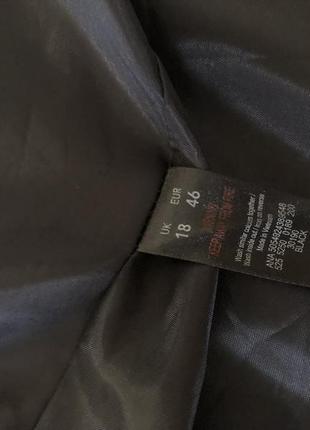 Класичний чорний піджак / жакет / пиджак5 фото