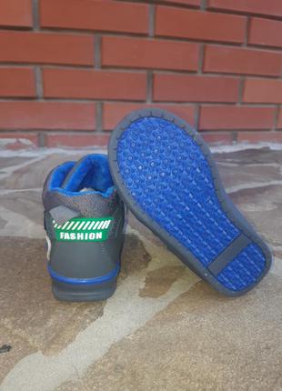 Распродажа!демисезонные утепленные ботинки,хайтопы,утепленнные кроссовки для мальчика3 фото