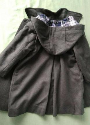 Loden mafrat шерстяное пальто с капюшоном 3 рочки италия2 фото