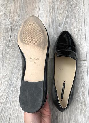 Лофери zara basic лоферы 4