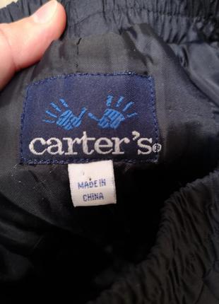 Новые! отличные зимние штаны carter's для маленького непоседы2 фото