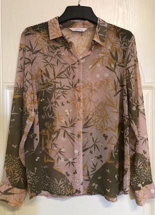Numph блузка натуральный шёлк2 фото