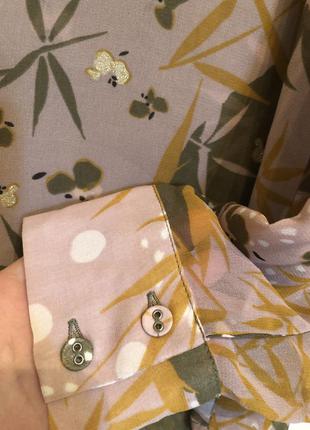 Numph блузка натуральный шёлк3 фото