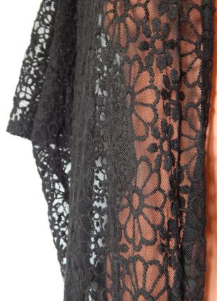 Вечерняя черная блуза* накидка* кимоно- select (размер 38)5 фото