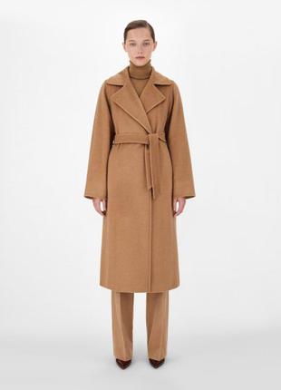 Max mara ткань шикарное классическое пальто olenka myzak в состоянии нового2 фото