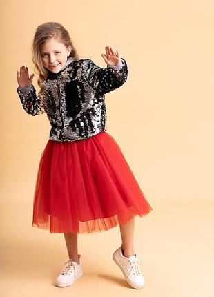 Модна спідниця фатиновая