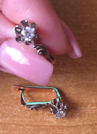 Сережки з діамантами 4