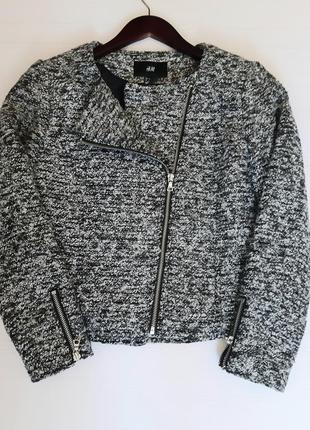 H&m стильный пиджак,  косуха