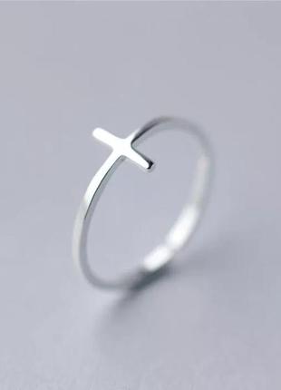 Кільце срібло 925 покриття колечко мінімалізм