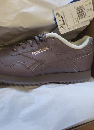 Утепленые кроссовки оригинал reebok classic royal glide ripple fw08428 фото