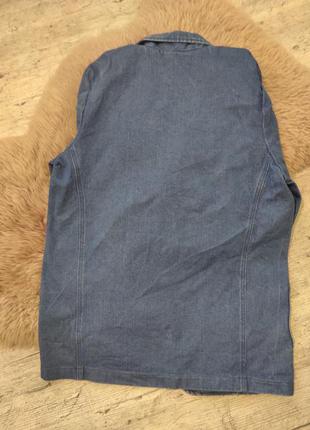 Вінтажний джинсовий піджак6 фото