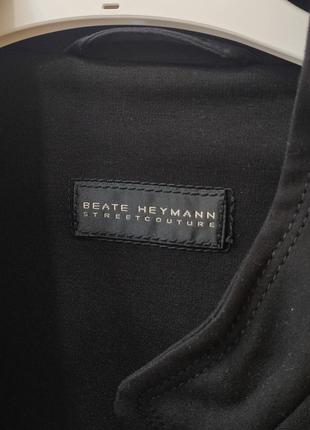 Стильный черный жакет, пиджак немецкого бренда beate heymann, оригинал2 фото