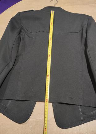 Стильный черный жакет, пиджак немецкого бренда beate heymann, оригинал8 фото