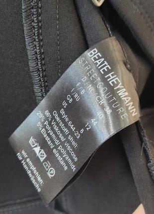 Стильный черный жакет, пиджак немецкого бренда beate heymann, оригинал3 фото
