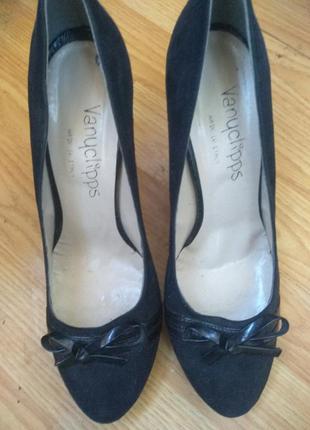 Vanyclips туфли с бантом кожа