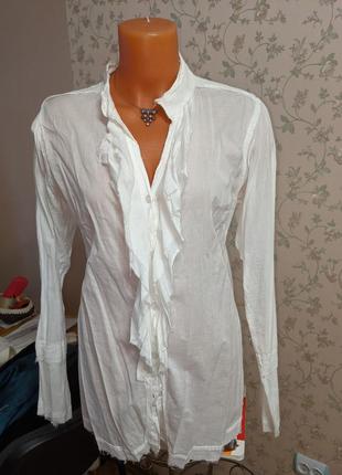 Блуза тонюсенькая котон