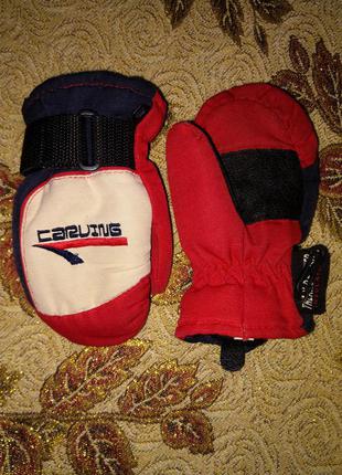 Классные тёплые краги рукавицы на тинсулейте termo power