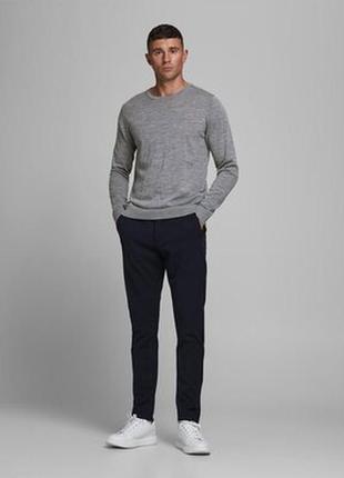 New свитерок jack & jones 100%merino wool