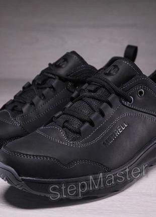 Кросівки чоловічі шкіряні merrell urban nubuck black4 фото