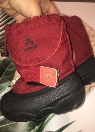 Зимові чобітки kamik (16 см підошва)
