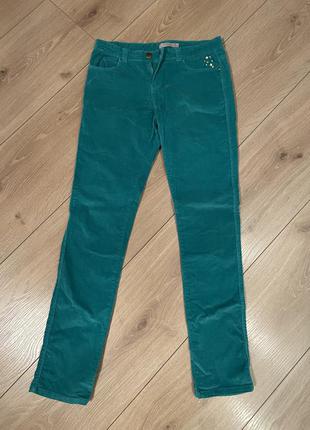 Вельветовые брючки piazza italia