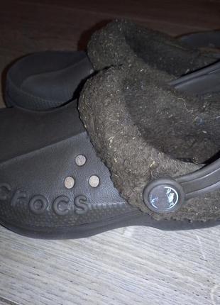 Crocs теплі розмір 10с11 - розмір 27 стелька 17.5см
