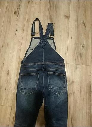 Джинсовый комбез h&m 3