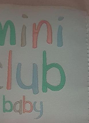 Теплий,м'який комбінезон mini club baby (англія) для дівчинки 9-124 фото