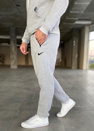 Спортивний костюм утеплений на флісі | | nike | манжет |7 фото