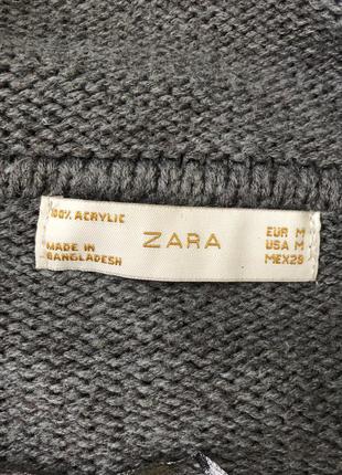 Теплий кардиган zara 2