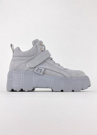 Женские ботинки ms sneakers grey