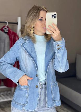 Джинсовый пиджак / куртка h&m