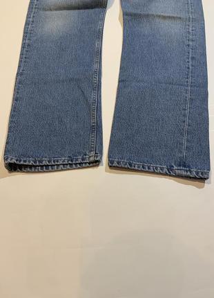 Чоловічі оригінальні вінтажні варені джинси levi's 501 usa uk 32 m l4 фото