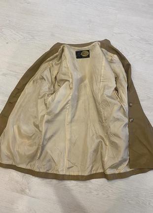 Винтажный кожаный пиджак  куртка из мягчайшей кожи7 фото