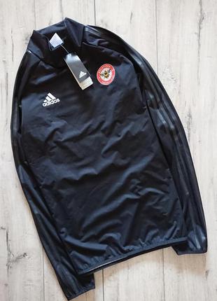 Кофта тренировочная дождевик adidas condivo 18 rain top climastorm размер m2 фото