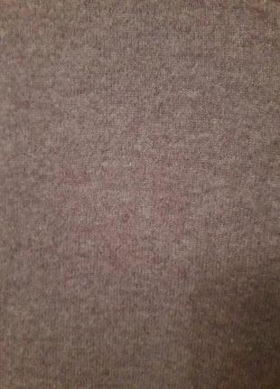 Кашемировая кофта джемпер свитер лилового цвета m&s6 фото