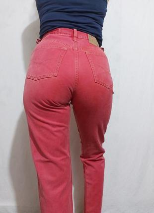 Брендовые джинсы мом винтаж италия3 фото