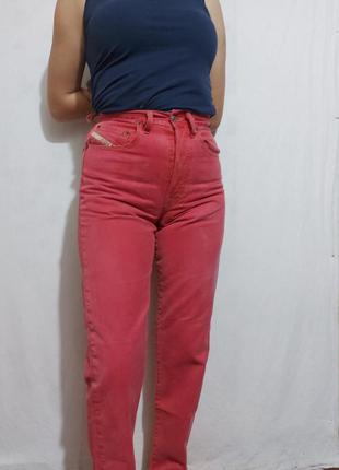 Брендовые джинсы мом винтаж италия2 фото