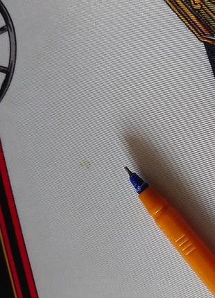 Винтажный шелковый сатиновый платок принт конная тема лошадиная упряжка карета...