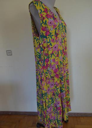 Шикарное брендовое вискозное платье красивой расцветки tu4 фото