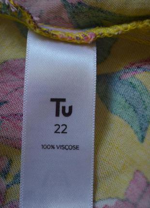 Шикарное брендовое вискозное платье красивой расцветки tu7 фото