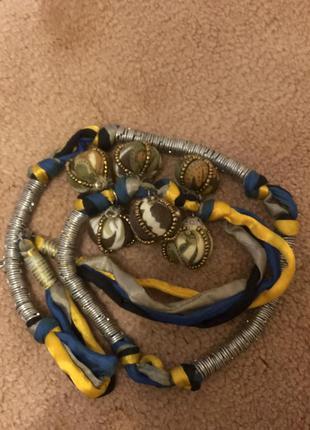 Украшение бусы