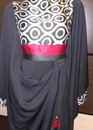 Плаття нарядне-балахон2 фото