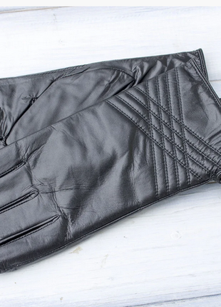 Перчатки.женские кожаные перчатки размер 6.5-7