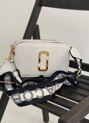 Женская сумка marc jacobs white gold