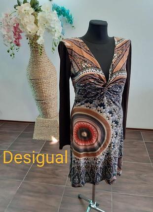 Коттоновое плаття desigual