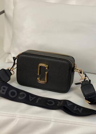 Женская сумочка marc jacobs black gold